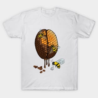 Busy Bees Drinking Coffees T-Shirt